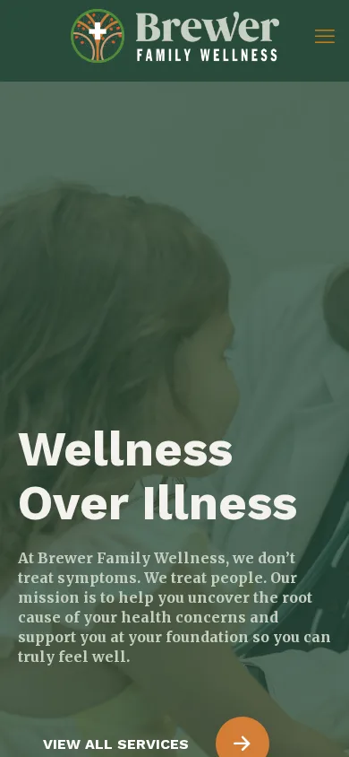 Brewer Family Wellness on mobile
