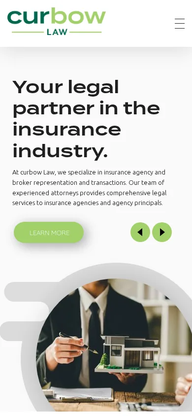 curbow Law on mobile