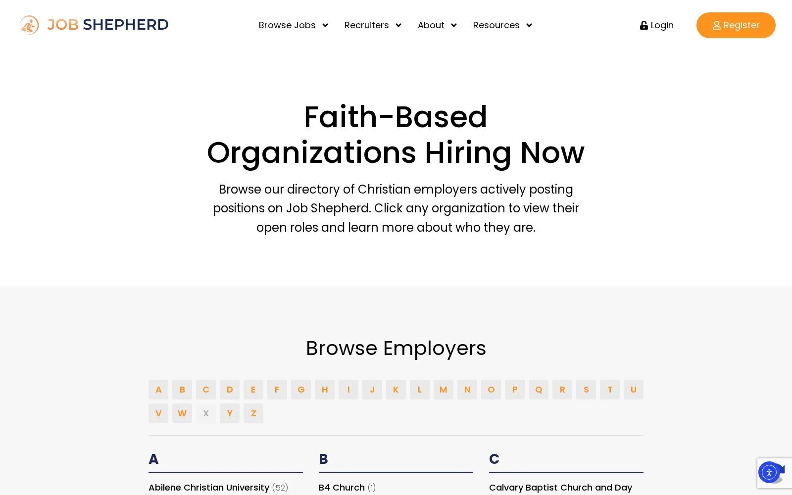 The employer side: where businesses post jobs and manage applicants on their own branded portal.
