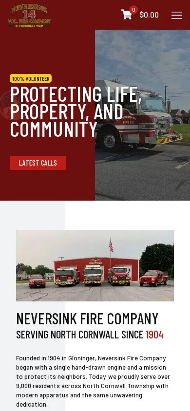 Neversink Fire Company on mobile