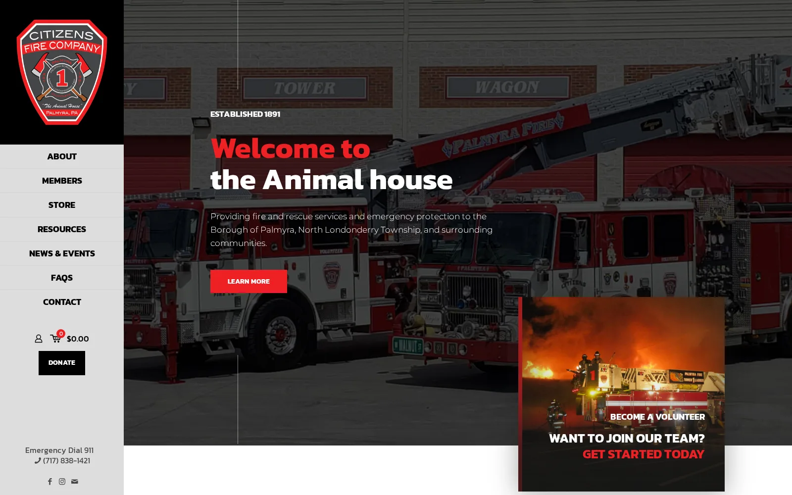 Palmyra Fire