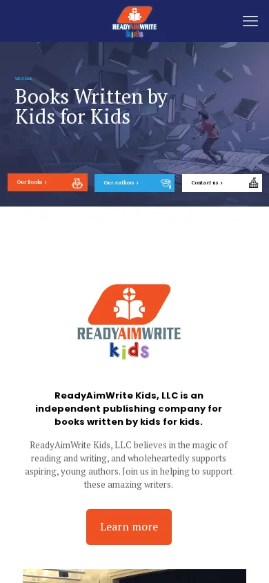 ReadyAimWrite Kids on mobile