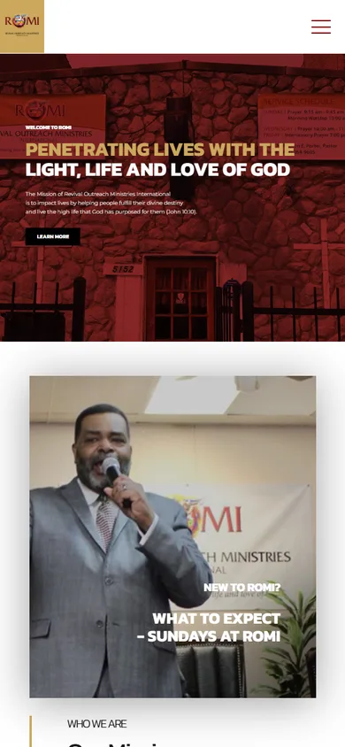 Revival Outreach Ministries International on mobile